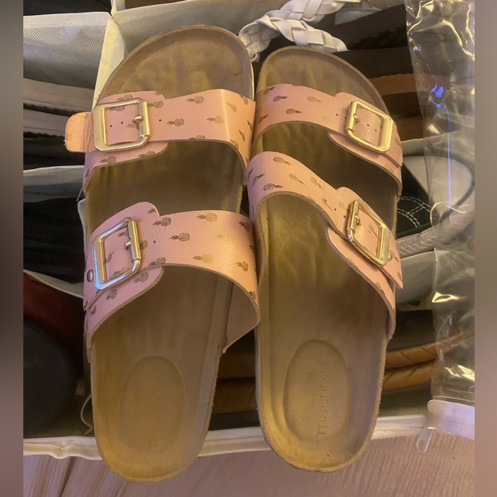 Pineapple sandals